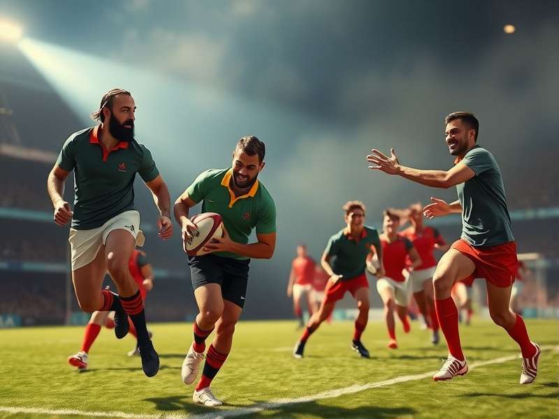 Indian Players Enjoying Rugby Raiders Gladiator